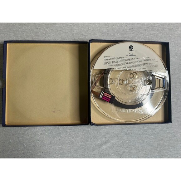 JEAN AL MARTINO Reel To Reel 4 Track 3 3/4 IPS - Picture 6 of 6